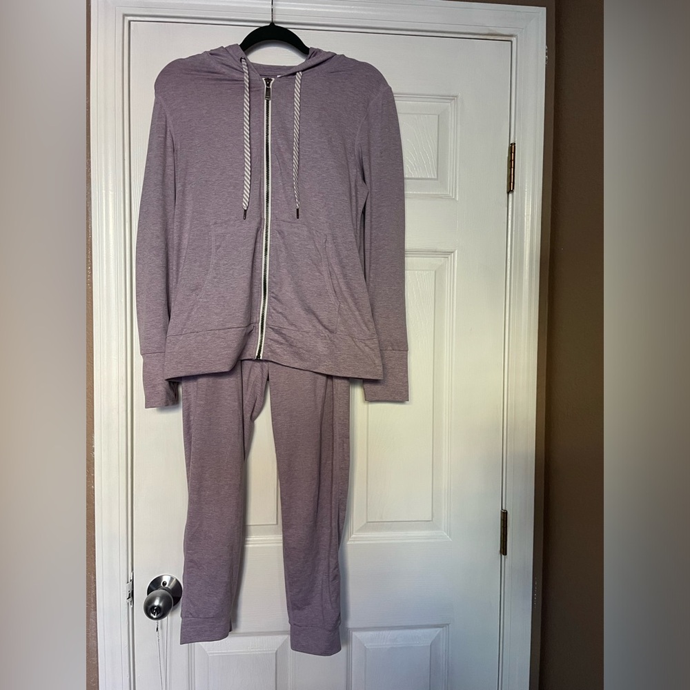 Women's Lavender Jogger Set